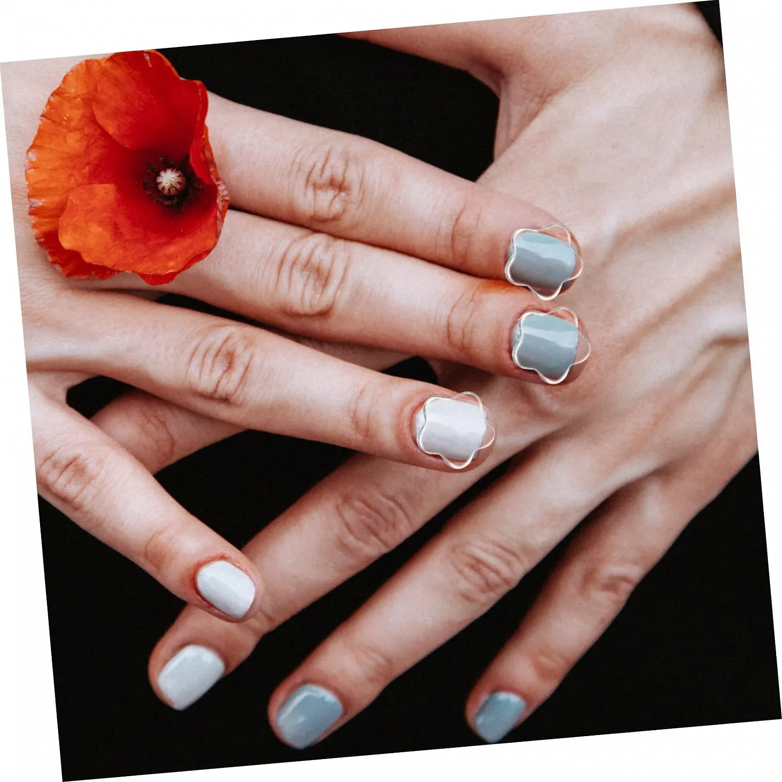 Стрази для нігтів FRCOLOR Блискучі, кришталеві прикраси для манікюру, фото №9