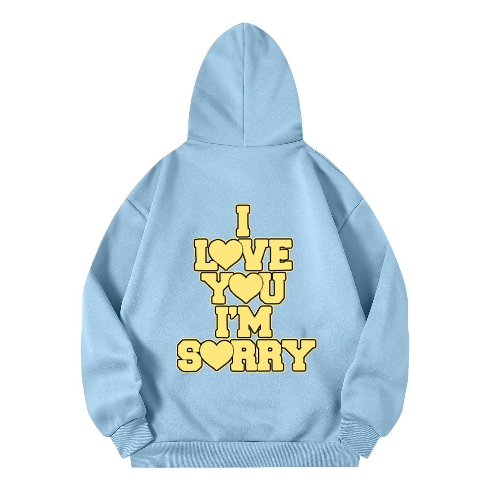 Базовая женская Y2K куртка с капюшоном Однотонная/С принтом Худи Куртка на молнии Худи-пальто Свободного кроя С молнией Подростковая Классический пуловер Мужская Толстовка с длинными рукавами, фото №6