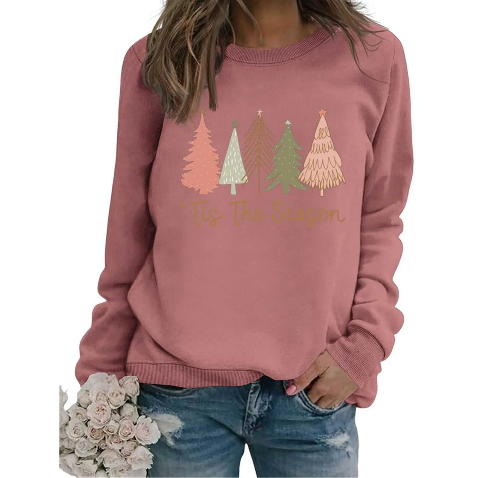 Женский свитшот Рождественский 2025 Милый Зимний Верх Повседневный Топ Женский Милый Индейка Осенний День Благодарения С принтом Свитшот Рождественский Свитшот для Женщин, фото №3 Женский свитшот Рождественский 2025 Милый Зимний Верх Повседневный Топ Женский Милый Индейка Осенний День Благодарения С принтом Свитшот Рождественский Свитшот для Женщин, фото №3