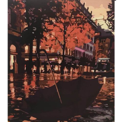 Картина по номерам Осенняя погода [tsi180812-TSI], фото №1