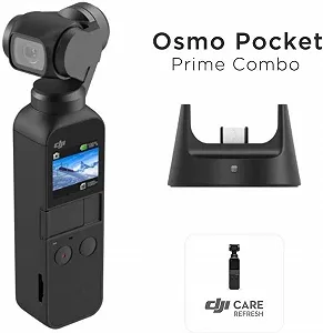Екшн-камера DJI Osmo Pocket Prime Combo / 12Мп / 4K / 120fps / Wi-Fi / Bluetooth / Чорний - Фото 1