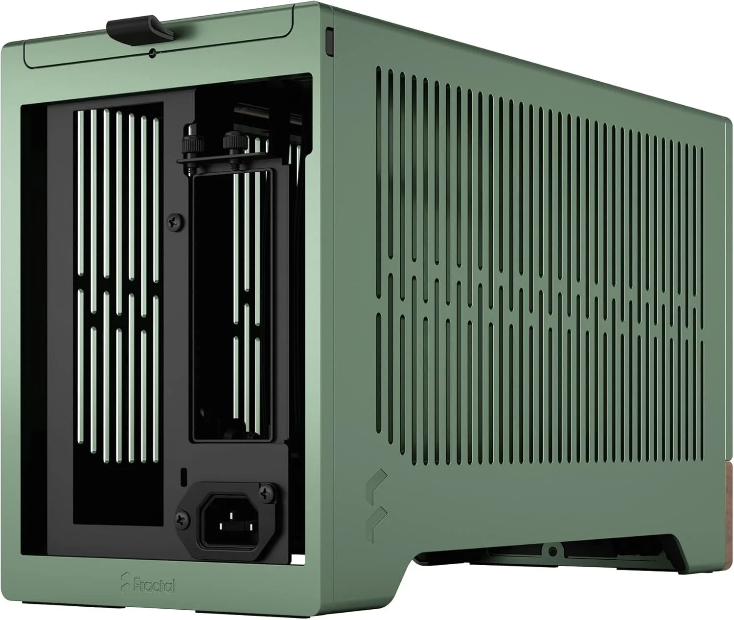 Корпус для ПК Fractal Design Terra Jade / Без БЖ / Зелений, фото №4