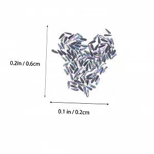 Стразы для ногтей FRCOLOR 144 шт. Набор страз для гламурных украшений ногтей synthetic.ua - Фото 1
