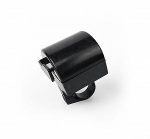 Велосипедный звонок электронный A-Bike черный (G0000894) synthetic.ua - Фото 1