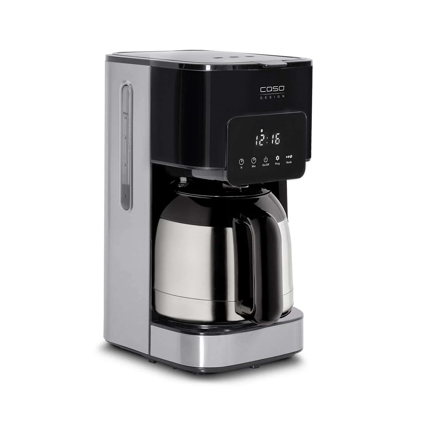Кофемашина CASO Coffee Taste & Style Thermo 1.2 L изолированный кувшин 10 чашек сенсорное управление таймер функция Aroma постоянный фильтр система капля-стоп, фото №2