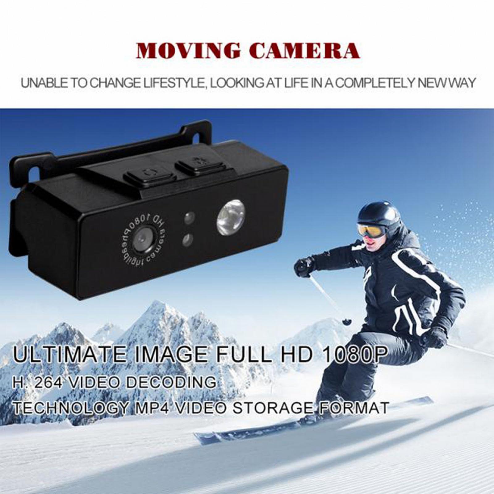 Екшн-камера Huairdum Head Mounted Camcorder Чорний, фото №4