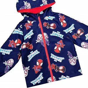 Куртка дощовик з капюшоном Marvel Spidey Spiderman для хлопчиків synthetic.ua - Фото 1