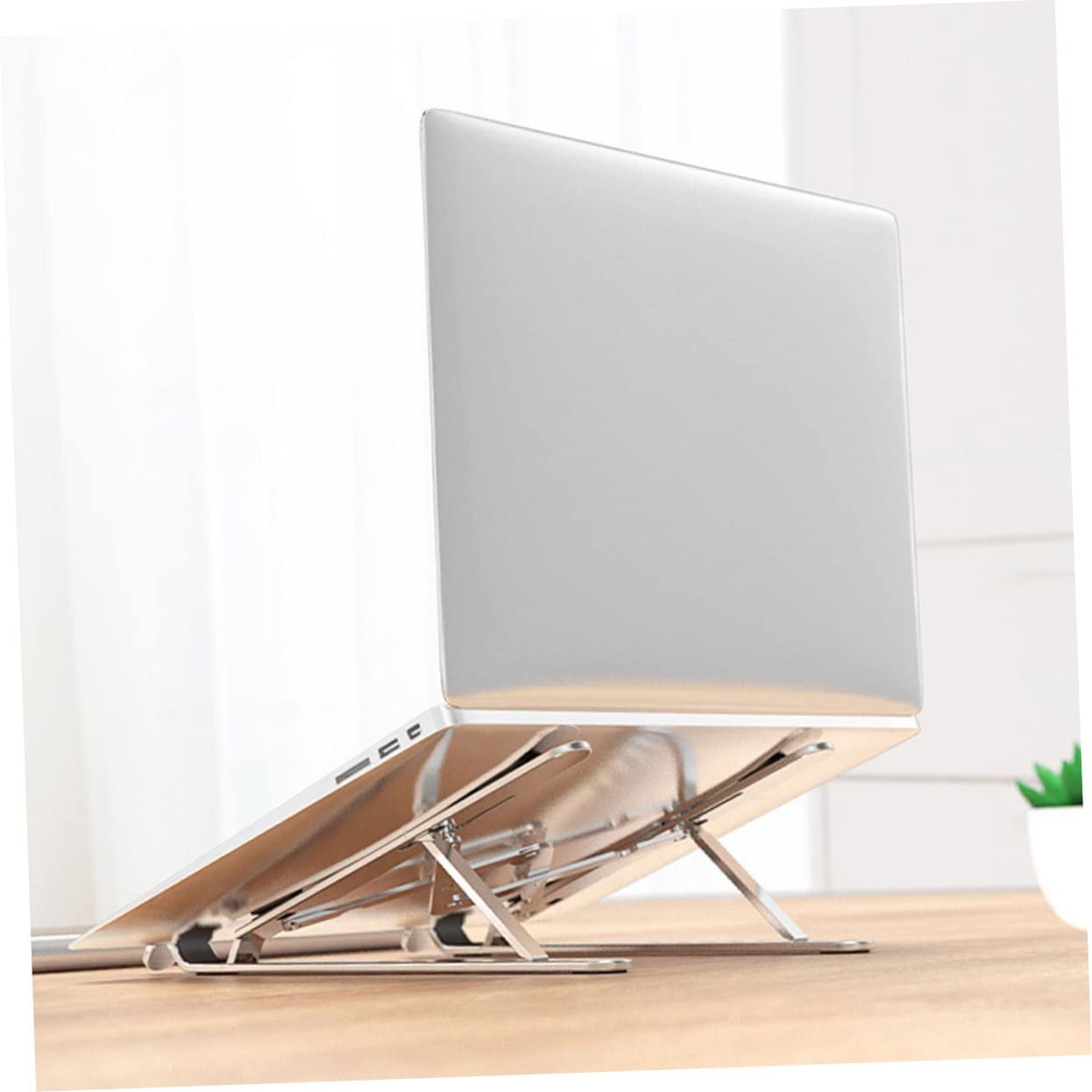 Підставка для ноутбука SEWACC Алюмінієва складана з сумкою для перенесення Міцна та стійка до подряпин, фото №7