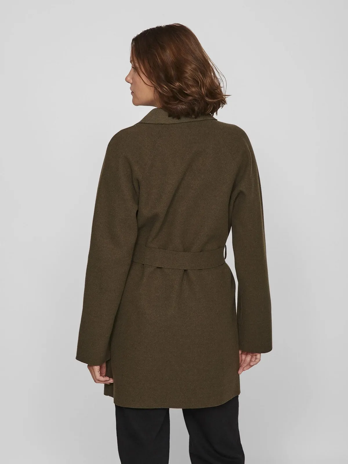 Пальто Vila с поясом, фото №4