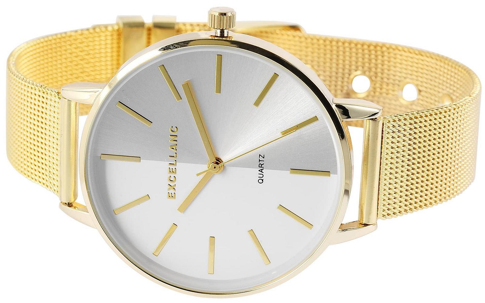 Годинник Excellanc Жіночий Сітчастий Браслет Нержавіюча Сталь Гачок Аналоговий Кварц 1800049, фото №2 Годинник Excellanc Жіночий Сітчастий Браслет Нержавіюча Сталь Гачок Аналоговий Кварц 1800049, фото №2