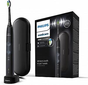 Зубная электрощетка Philips Sonicare ProtectiveClean 4500 HX6830/53, 2 режима, контроль давления, таймер, дорожный футляр, белая synthetic.ua - Фото 1