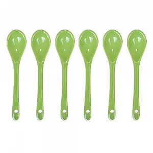 Ложка Pirhosigma Керамічна 4.7" Зелена (6 шт.) - Фото 1