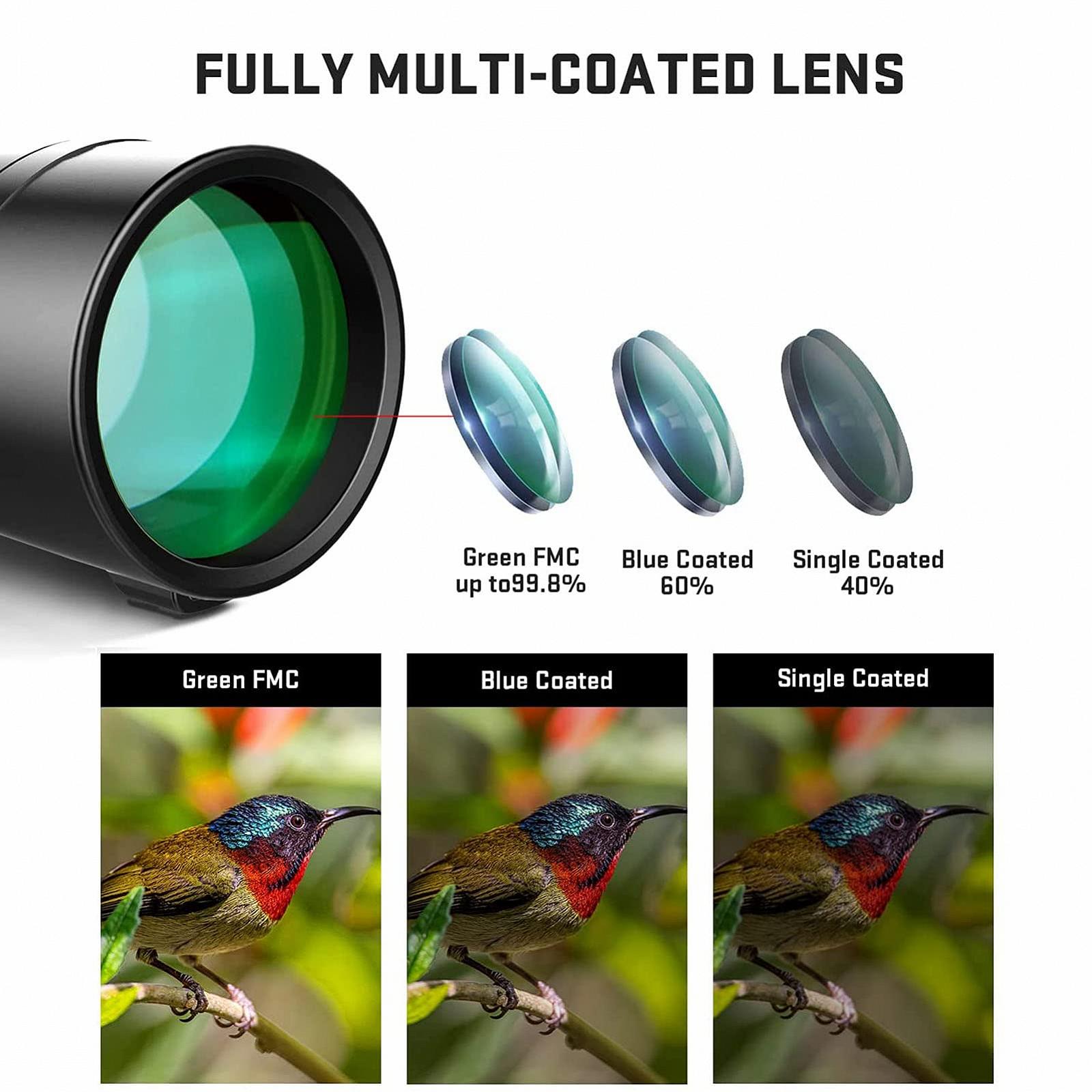 Монокуляр QHYTL BAK4 Prism FMC-Lens HD Анти-туман Водонепроникний, фото №4 Монокуляр QHYTL BAK4 Prism FMC-Lens HD Анти-туман Водонепроникний, фото №4