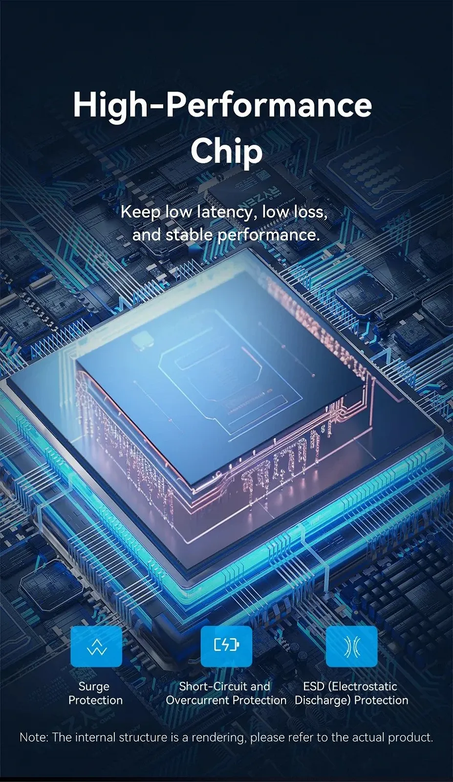 Внешний карман Vention KPZ 40Gbps M.2 NVMe SSD to USB4, Thunderbolt 4 Grey, фото №9 Внешний карман Vention KPZ 40Gbps M.2 NVMe SSD to USB4, Thunderbolt 4 Grey, фото №9