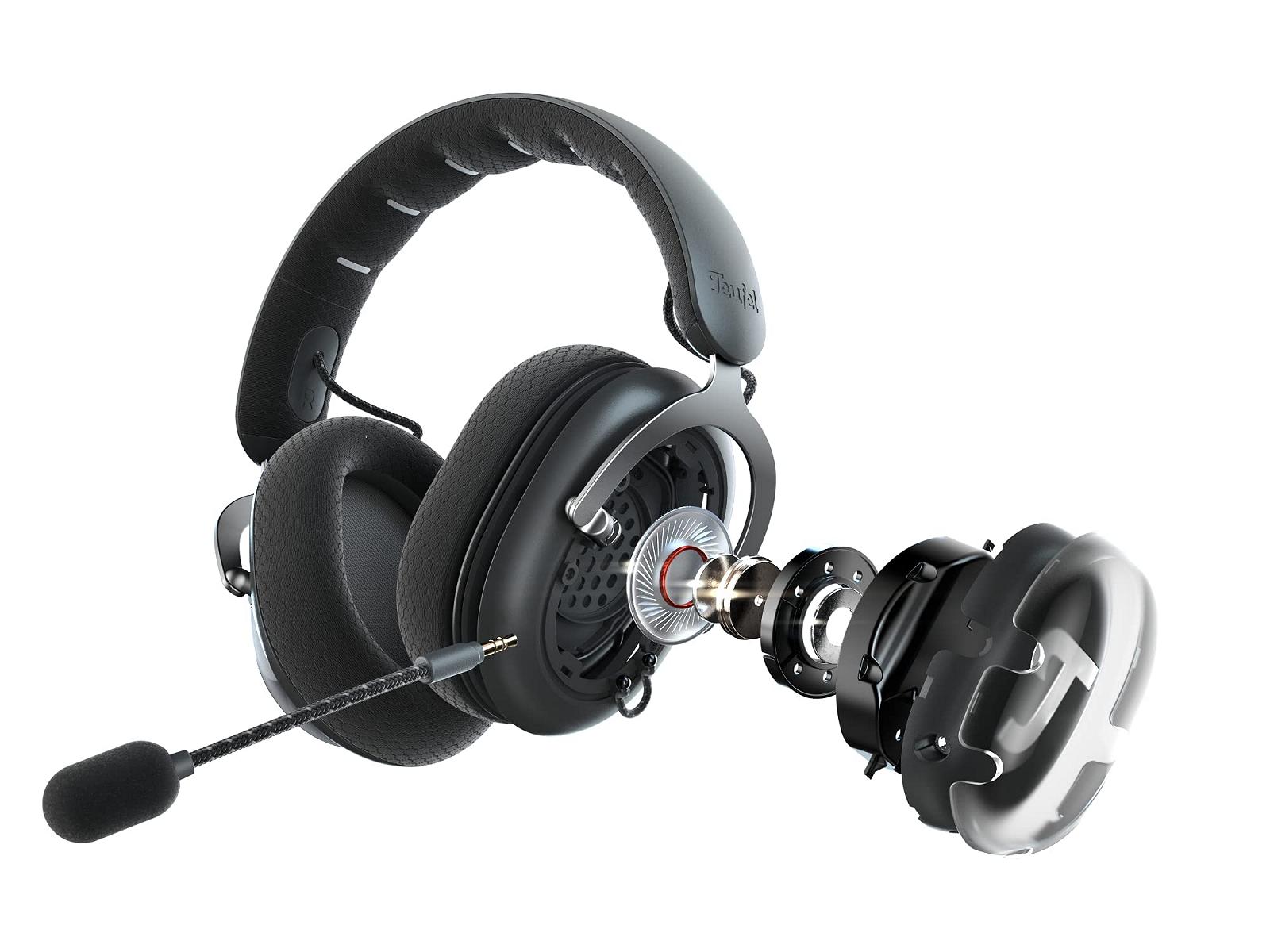 Навушники Teufel ZOLA для ігор з 7.1 USB звуковою картою, DTS Headphone: X® 2.0, із регульованою мікрофонною штангою, чорний, фото №2