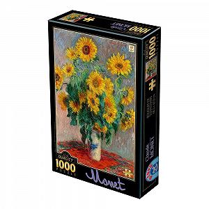 Пазл D-Toys 5947502875864/CM 08 Claude Monet Bouquet of Sunflowers 1000 деталей Різнокольоровий - Фото 1