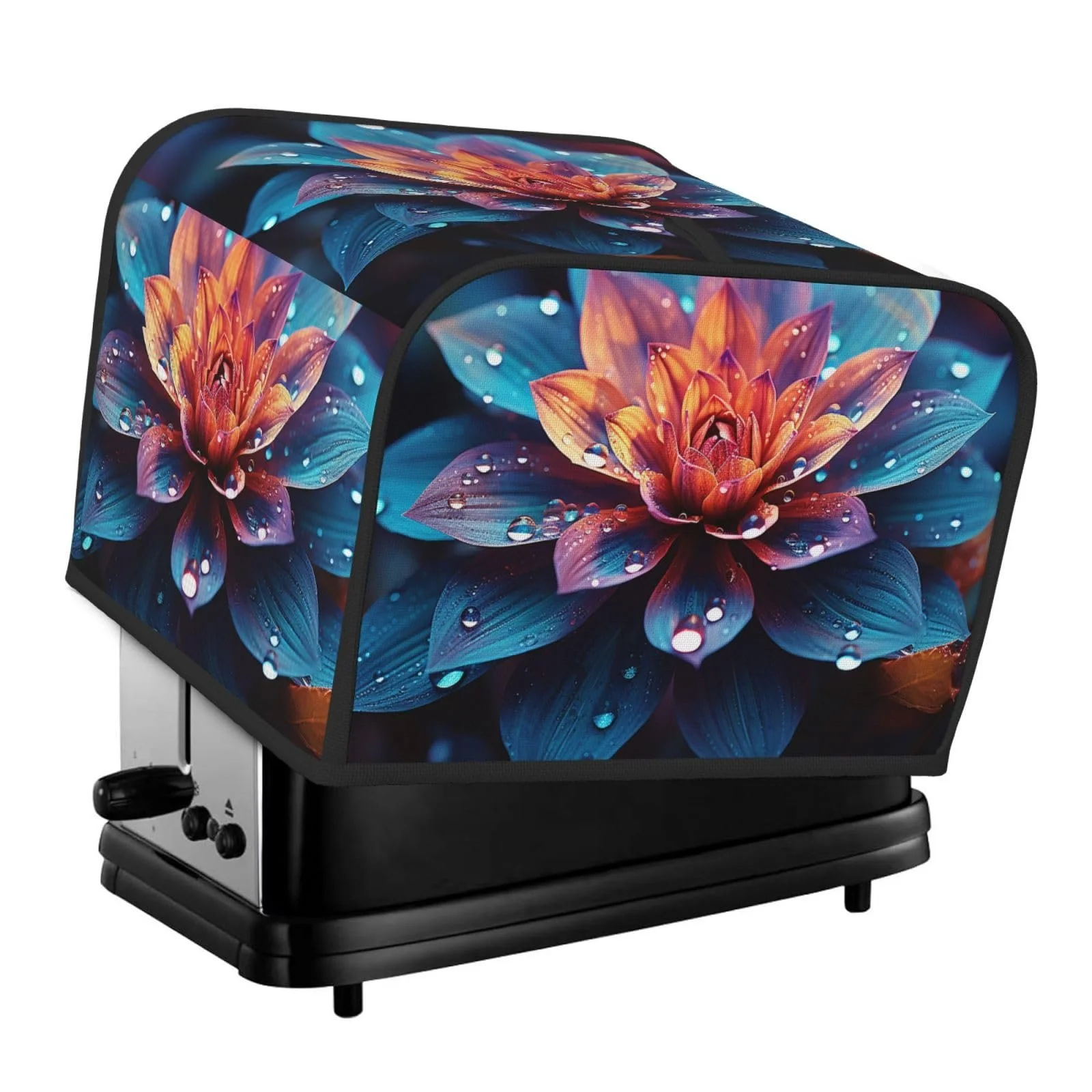 Чохол для тостера на 4 скибочки з двома кишенями, надм'який, фото №1 Чохол для тостера на 4 скибочки з двома кишенями, надм'який, фото №1