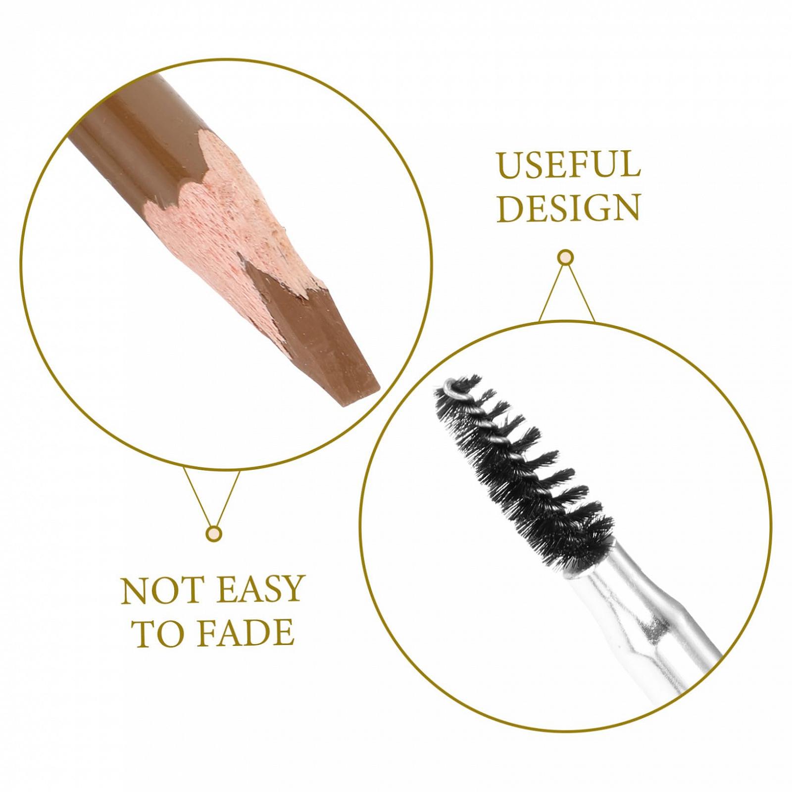 Олівець FOMIYES Брови Дерев'яний Кавовий, фото №3