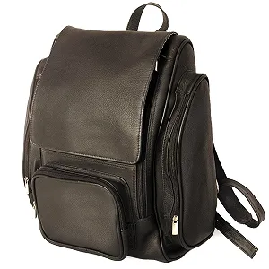 Купити Рюкзак для ноутбука Large Leather 15.6 дюйма XL 1500 г Black Brown 709 - Фото 1 Рюкзак для ноутбука Large Leather 15.6 дюйма XL 1500 г Black Brown 709 - Фото 1