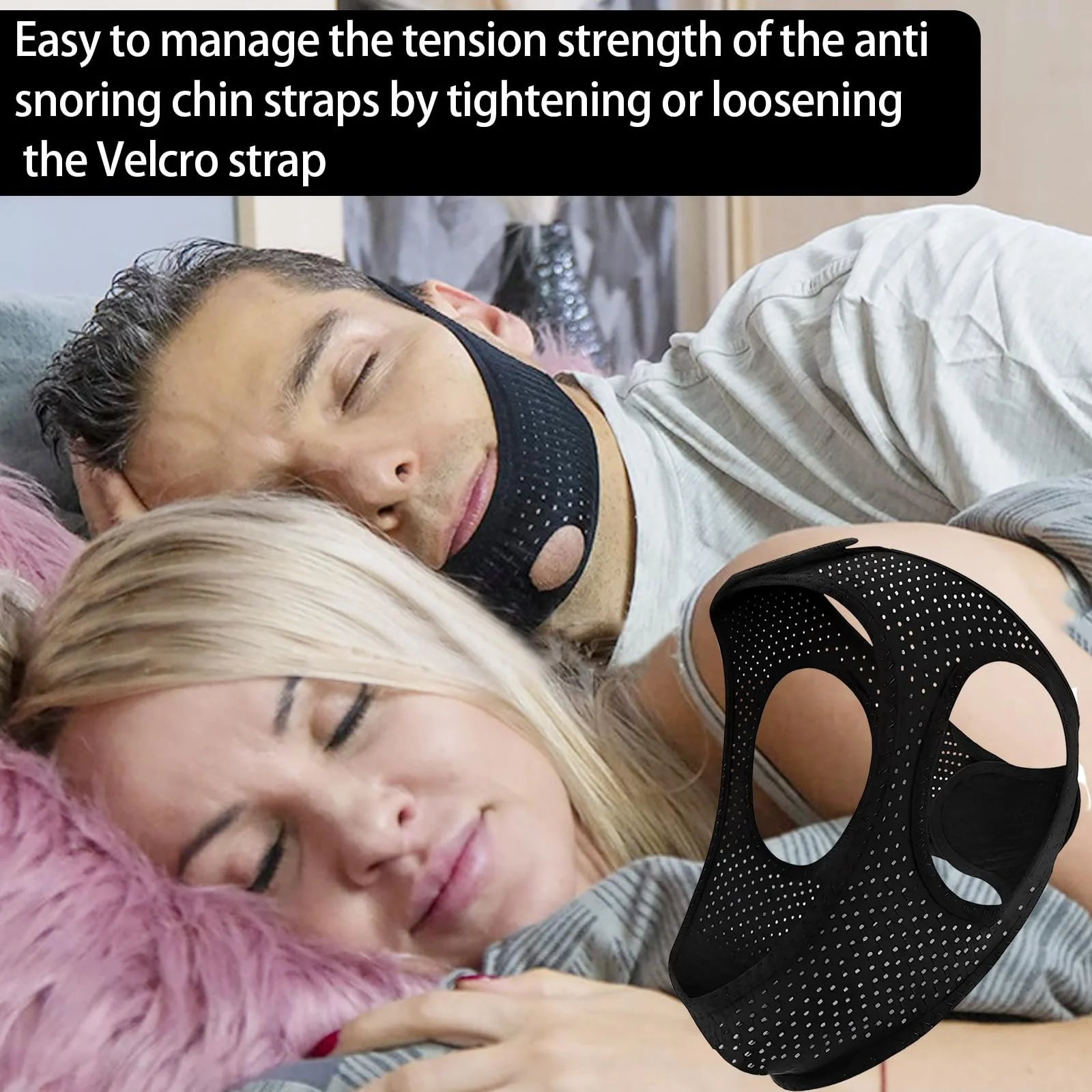 Підборідний ремінь проти хропіння, фото №3