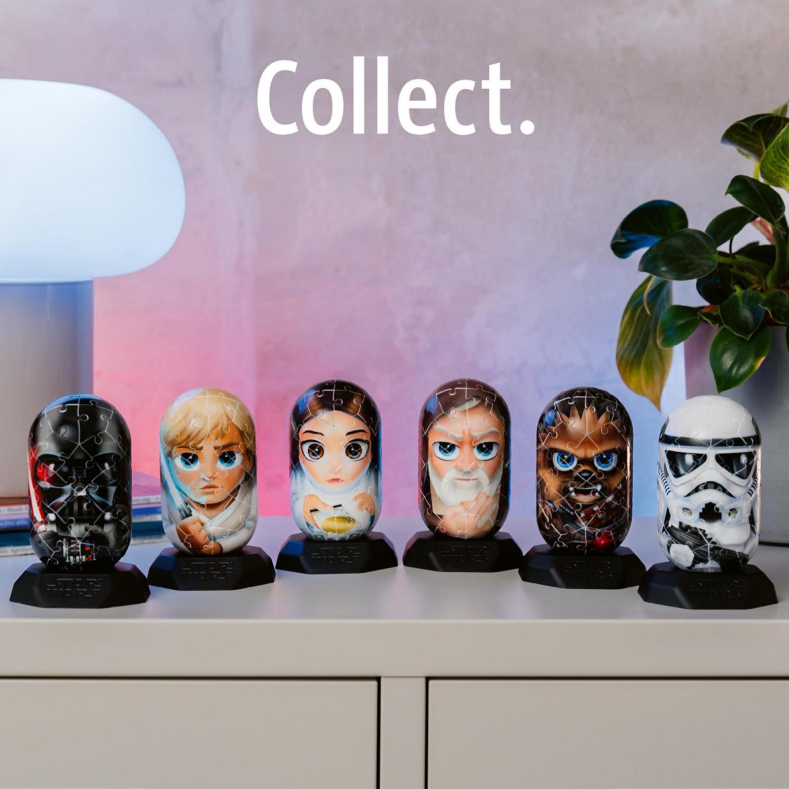 Фигурка Ravensburger Hylkies Star Wars Collectible Figures to Assemble Yourself Фигурка #01 Darth Vader, фото №5