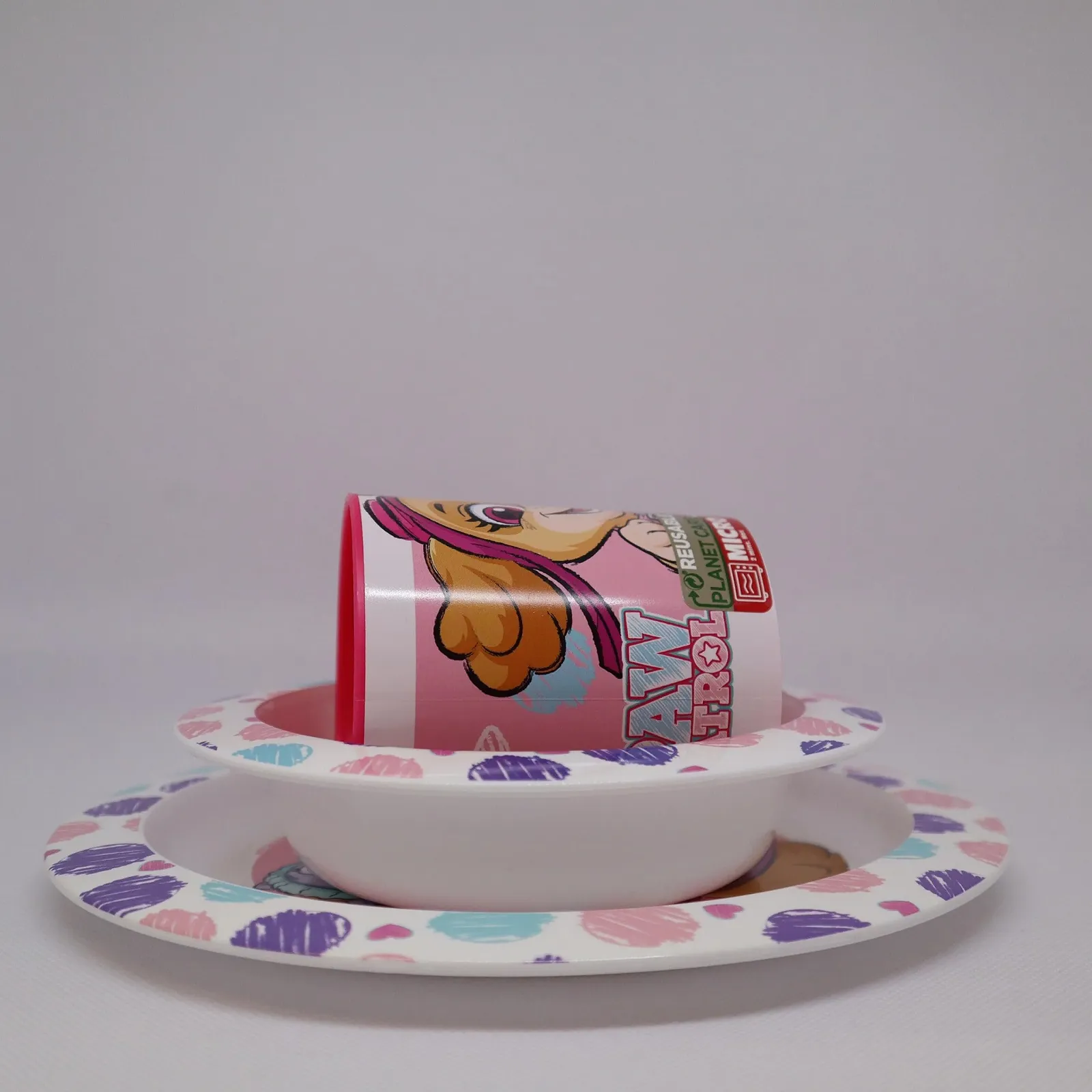 Детский набор посуды Paw Patrol Skye, фото №3 Детский набор посуды Paw Patrol Skye, фото №3