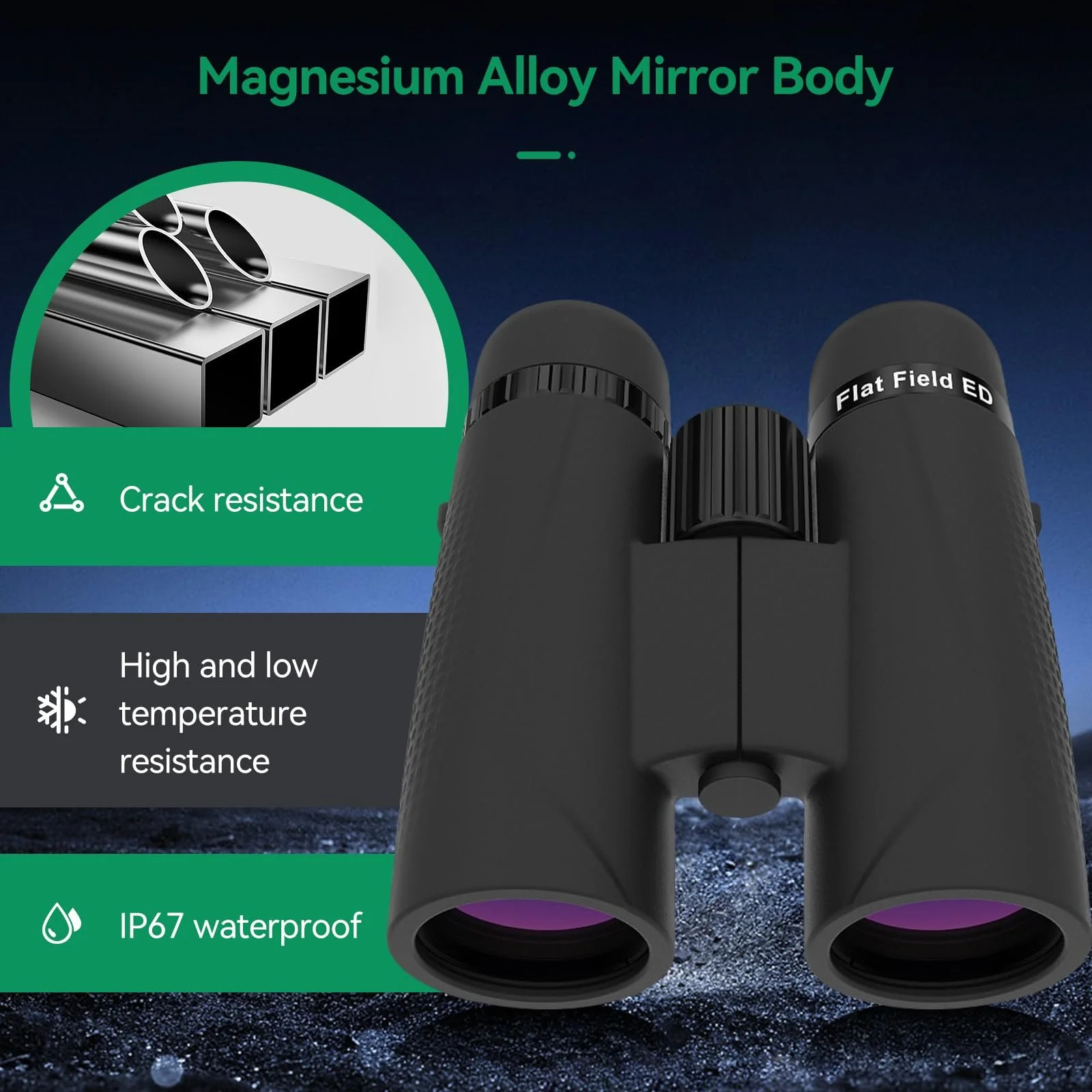 Бінокль Svbony SA205 8x42 ED Flat Field Correction Bak4 FMC, фото №7