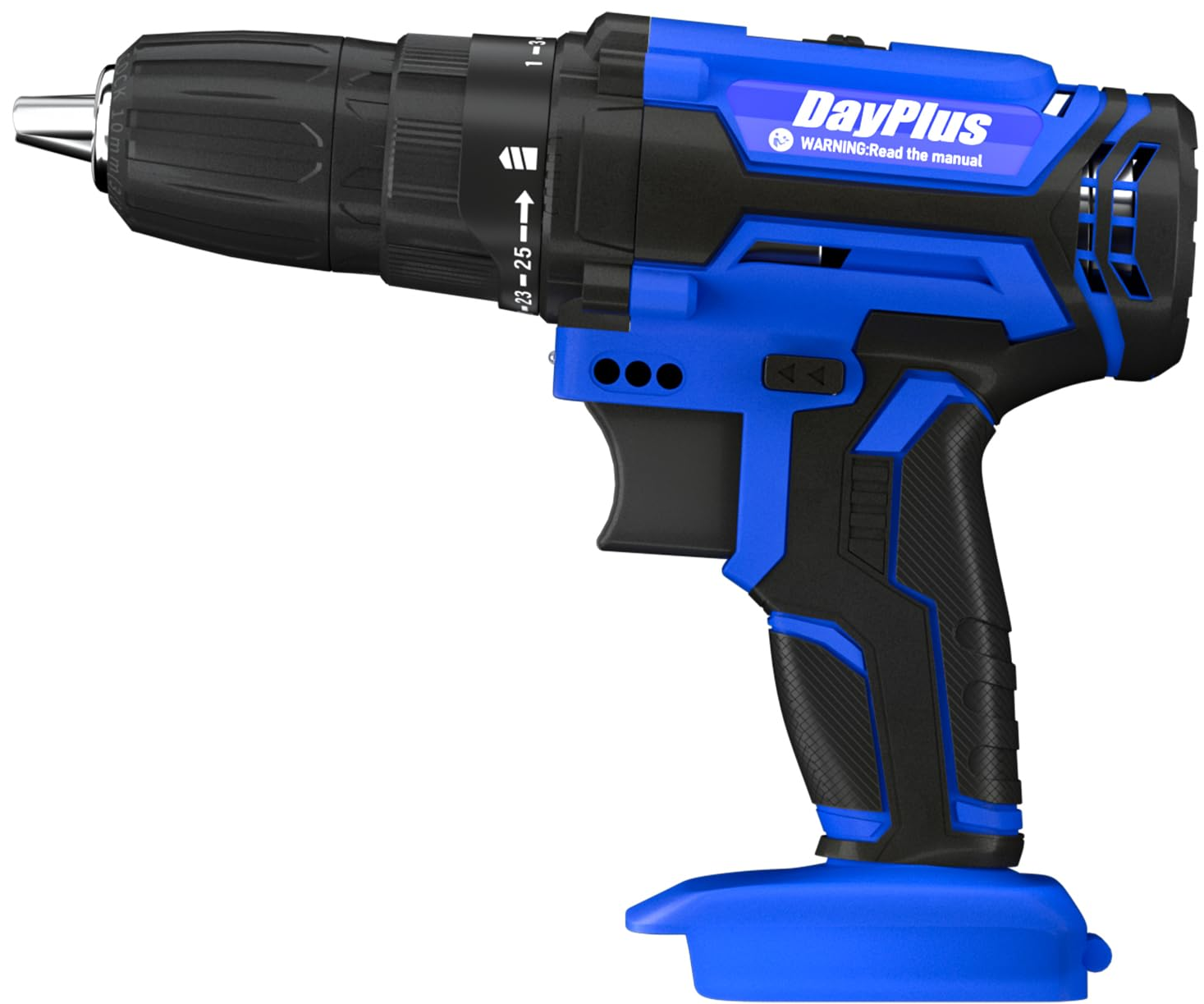 Акумуляторний дрель без батареї DayPlus / 0-1400 об/хв / 10 мм / 45 нм, фото №1 Акумуляторний дрель без батареї DayPlus / 0-1400 об/хв / 10 мм / 45 нм, фото №1
