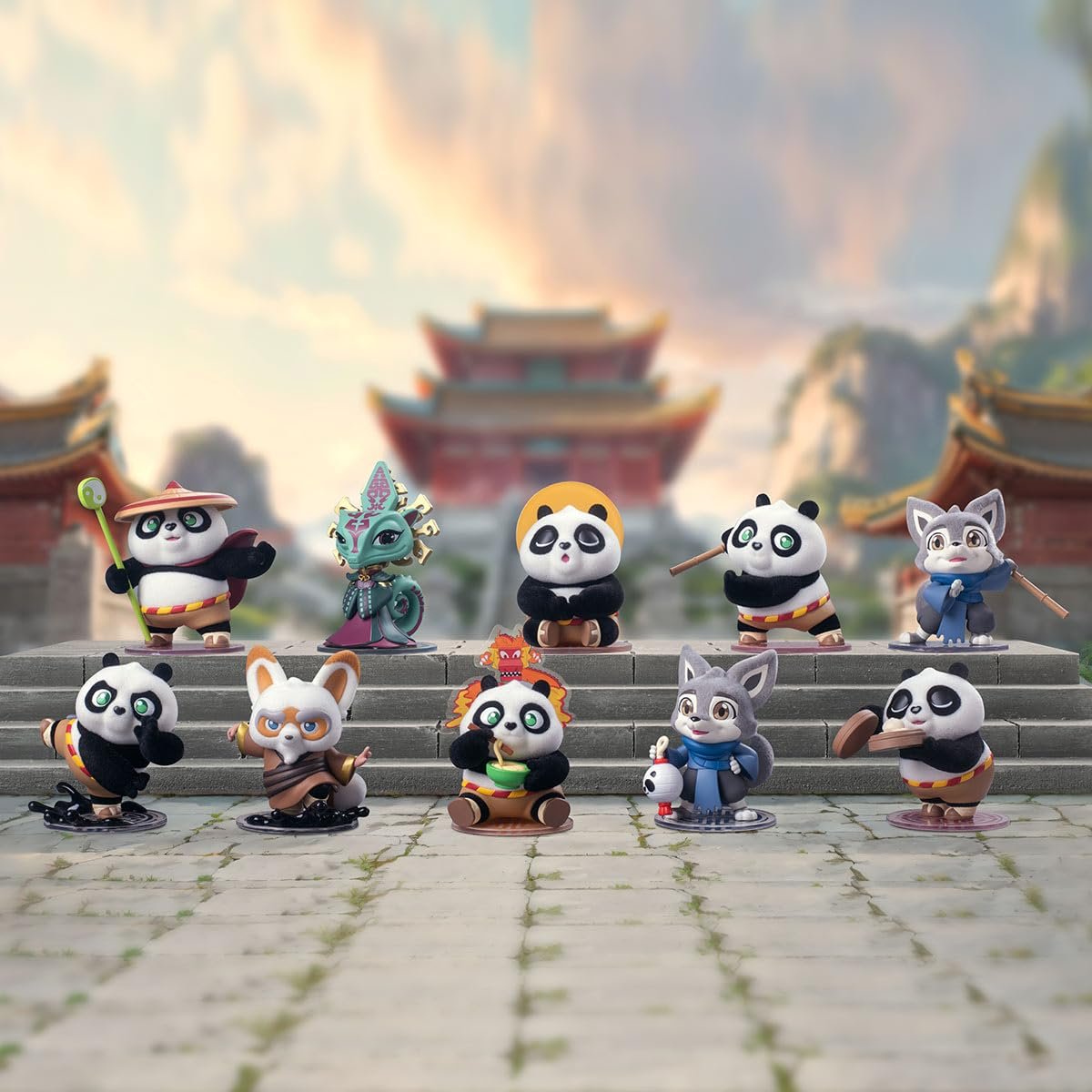 Фигурка Экшн POP MART Universal Kung Fu Panda Series, фото №2