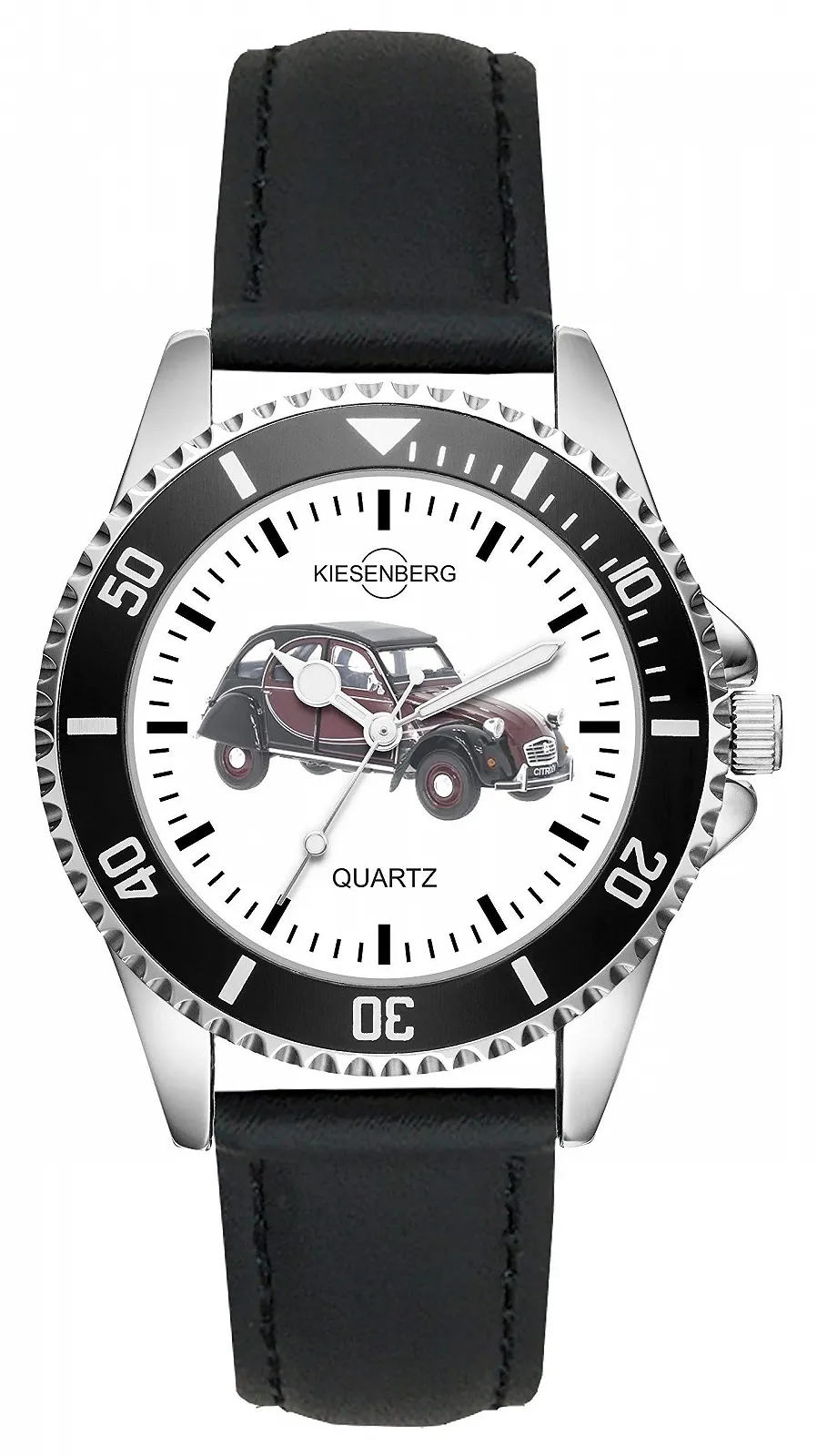 Годинник KIESENBERG Подарунок для шанувальників олдтаймерів 2CV Charleston L-1821, фото №1