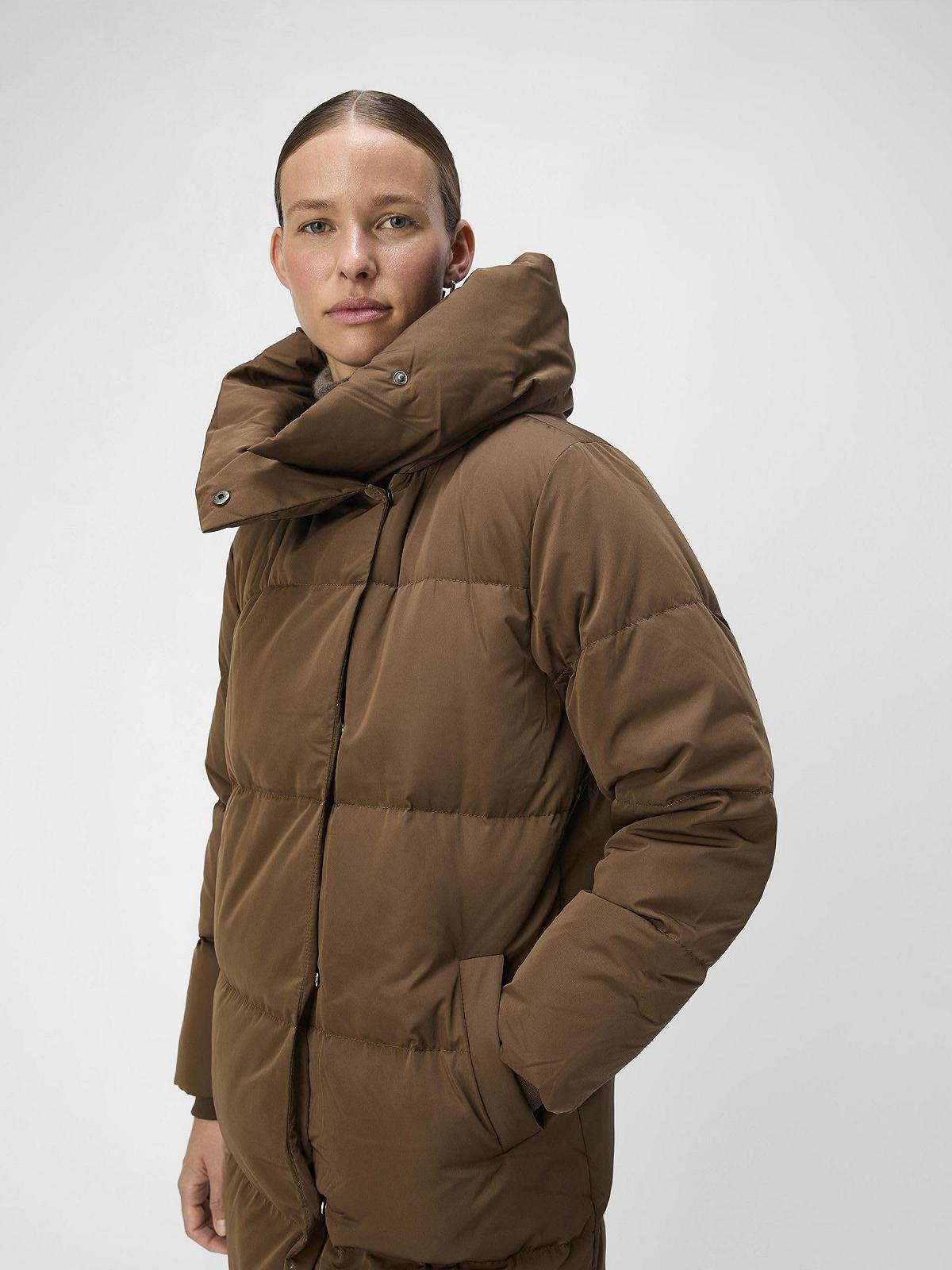 Куртка Object Damen Objlouise Long Down Jacket Noos, фото №6