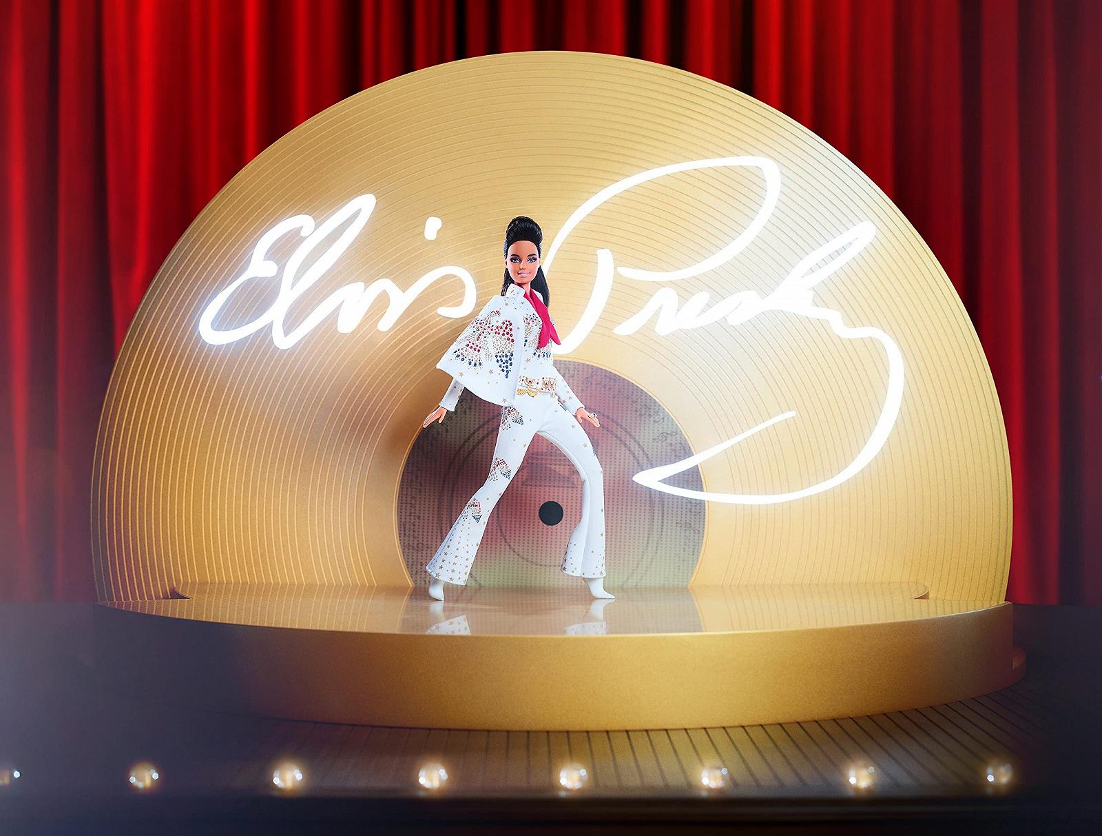 Кукла Barbie Коллекционная серия Music Partnership Elvis Presley GTJ95, фото №2 Кукла Barbie Коллекционная серия Music Partnership Elvis Presley GTJ95, фото №2