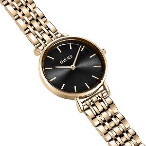 Жіночий годинник BURKER Ruby Petite, круглий, аналоговий, водонепроникний 3 ATM, золото-чорний, 28 мм ціна на synthetic.ua - Фото 1 Жіночий годинник BURKER Ruby Petite, круглий, аналоговий, водонепроникний 3 ATM, золото-чорний, 28 мм synthetic.ua - Фото 1