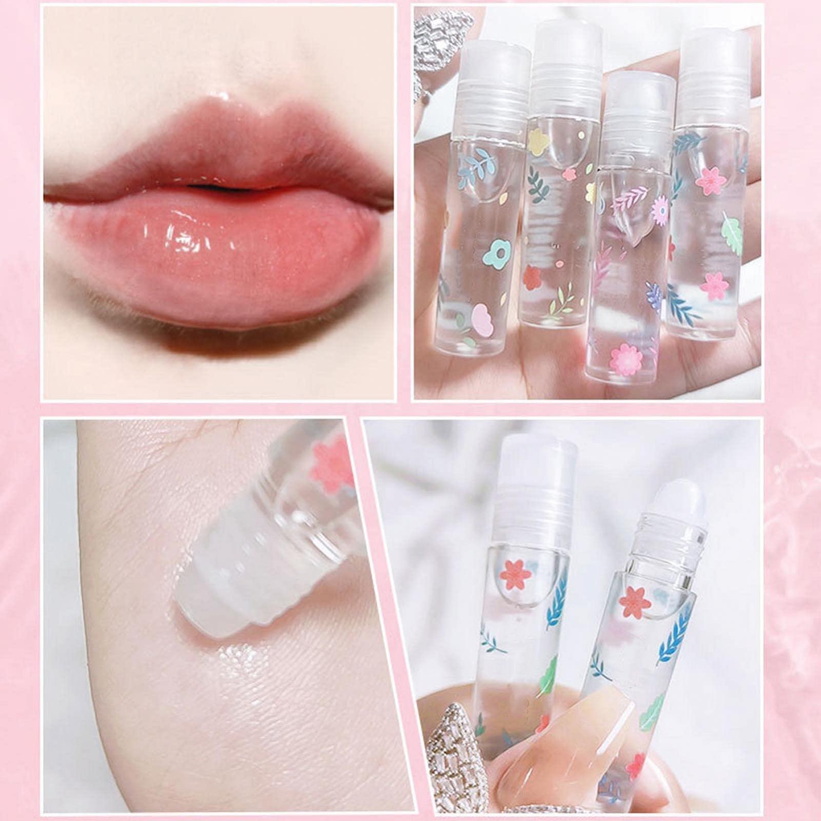 Блиск для губ Maseaxi Roll-On - Блиск для губ Lip Glaze з ароматами полуниці, апельсину, винограду та лимону, фото №4
