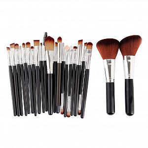 Набор кистей для макияжа iSpchen Professional, 22 шт., с деревянной ручкой для основы, теней для век, подводки для глаз, губ - Фото 1