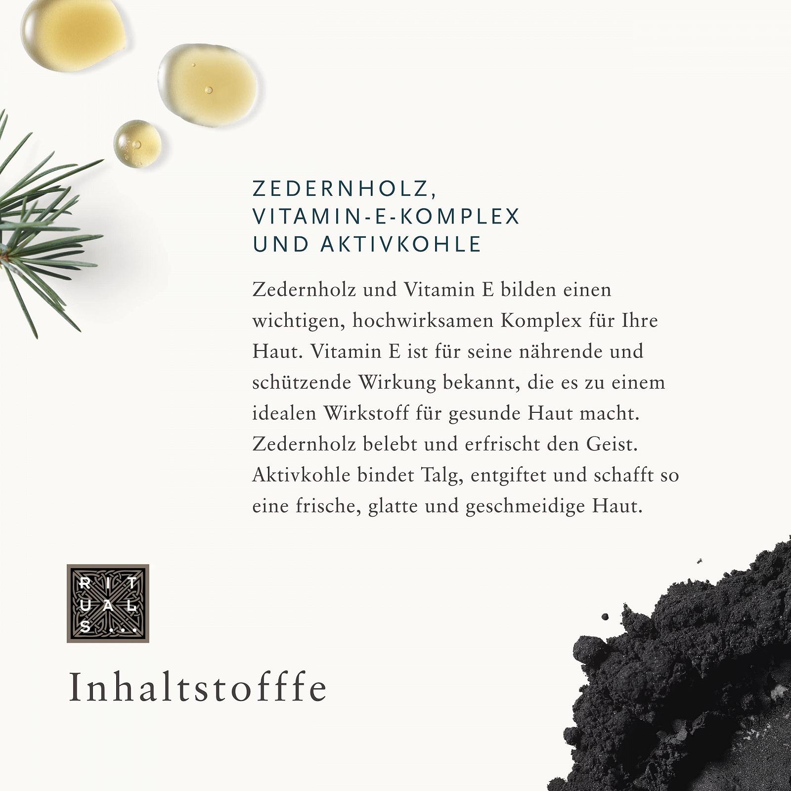 Гель для душу RITUALS Homme Collection з кедровим деревом та комплексом вітаміну E стимулюючий та освіжаючий 200 мл, фото №5