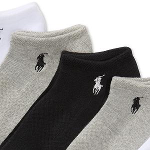 Носки POLO RALPH LAUREN Low Cut Half Pillow (6 пар) synthetic.ua - Фото 1