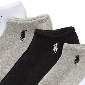 Носки POLO RALPH LAUREN Low Cut Half Pillow (6 пар) synthetic.ua - Фото 1