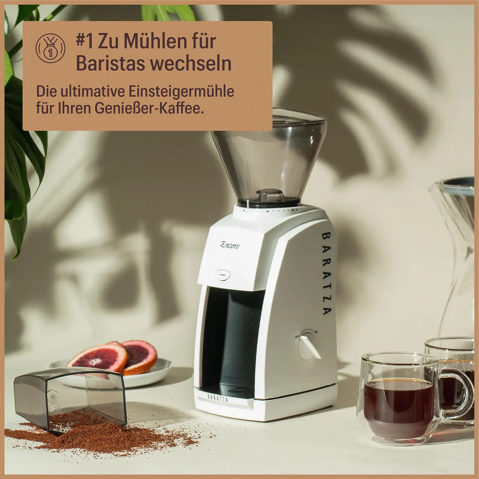 Кофемолка электрическая Baratza Encore 230V Black, фото №3