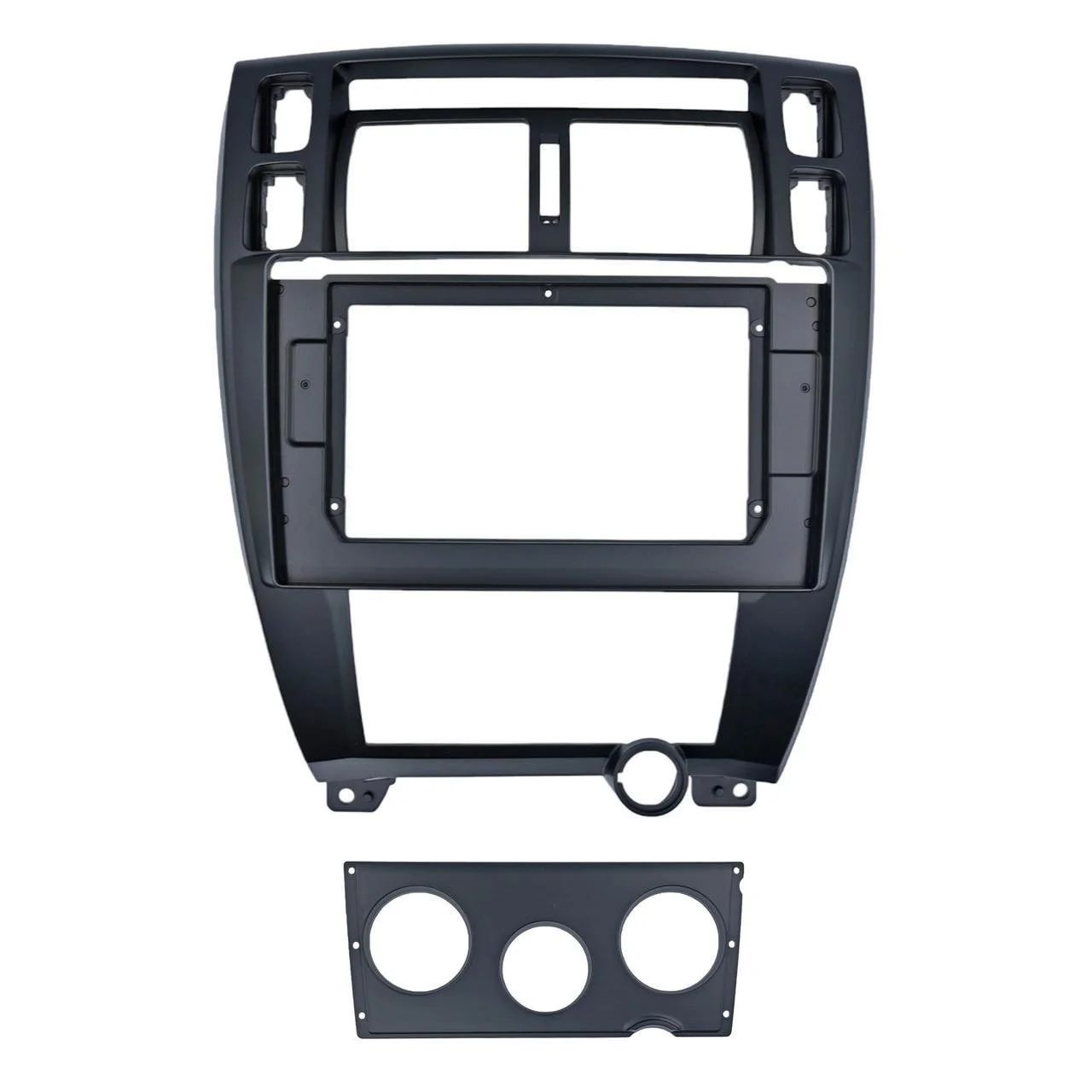 Переходная рамка для Hyundai Tucson 2004-2010 Black 10дюйм, фото №1 Переходная рамка для Hyundai Tucson 2004-2010 Black 10дюйм, фото №1