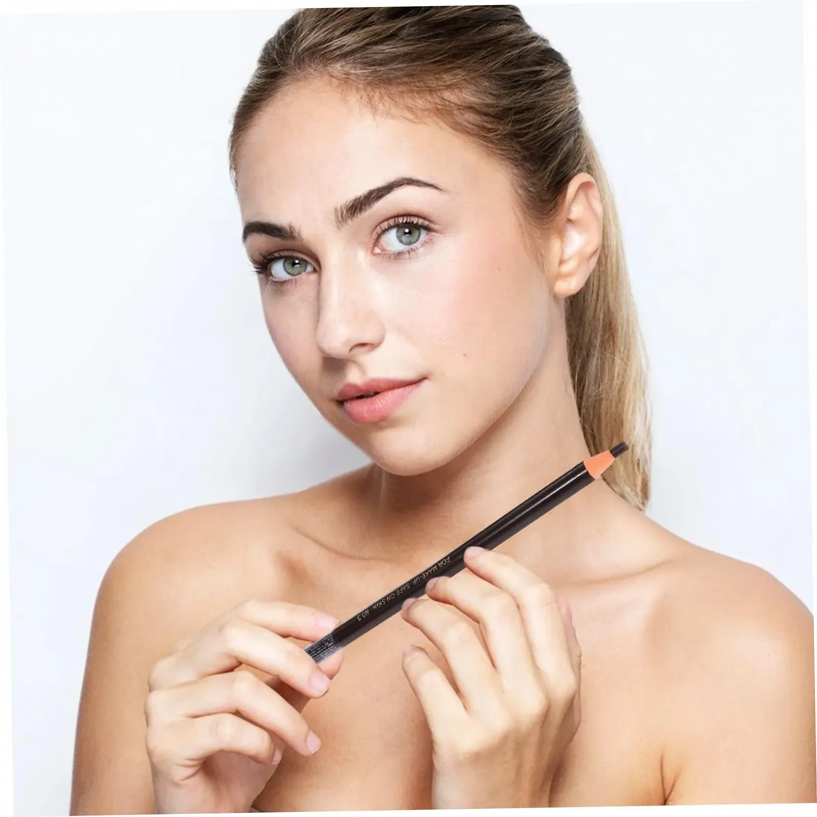 Карандаш для глаз Lurrose Водостойкий Темно-коричневый, фото №6