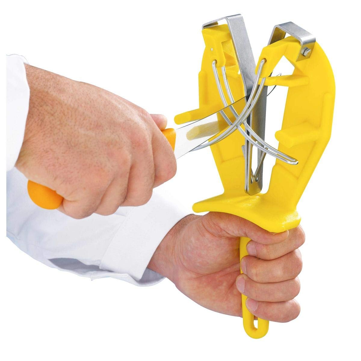 Точило для ножів Materiel Sharp Larder Світло-жовте, фото №1 Точило для ножів Materiel Sharp Larder Світло-жовте, фото №1