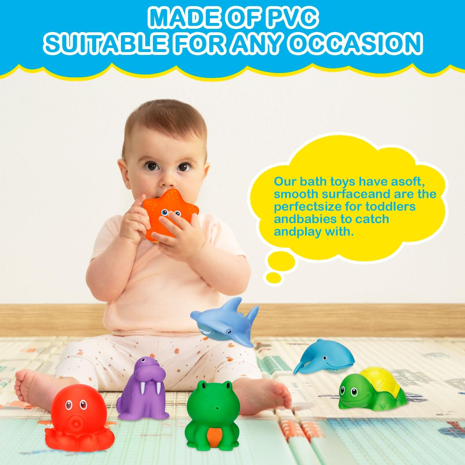 Игрушка для ванны с рыбацкой сеткой, фото №7