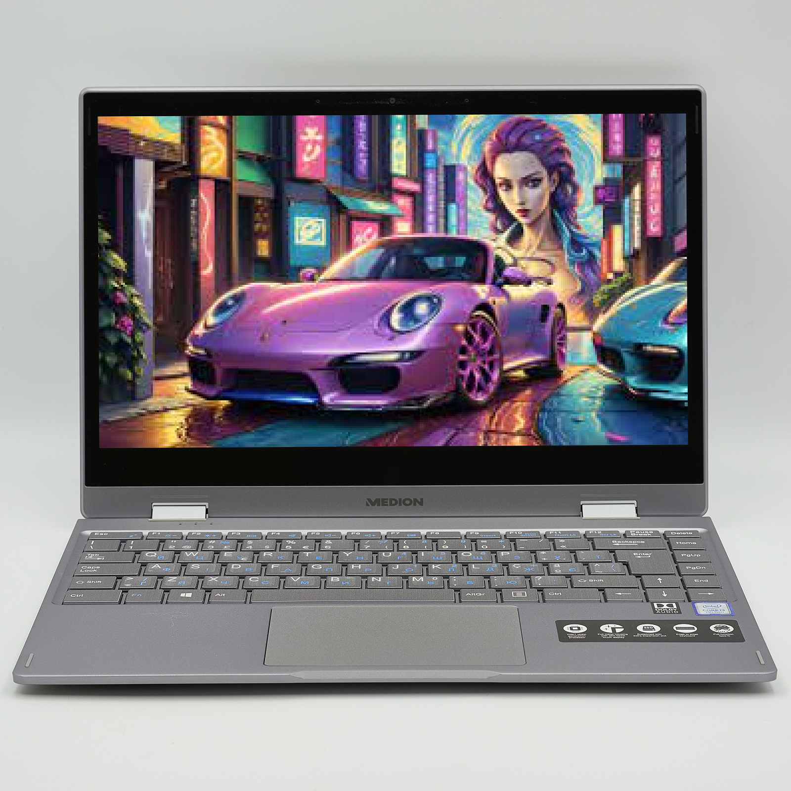 Ноутбук-планшет Medion S4401 YOGA Intel Core i5-8250U RAM 8 ГБ SSD 1 ТБ Win10, фото №1