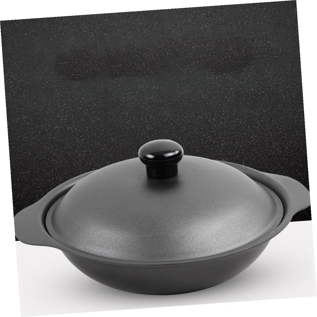 Кастрюля чугунная с крышкой термостойкая без покрытия, фото №6 Кастрюля чугунная с крышкой термостойкая без покрытия, фото №6