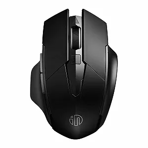 Миша Bluetooth INPHIC, акумуляторна, три режими 5.0/4.0 + 2.4G Wireless, 800-1600 точок на дюйм, портативна для ноутбука, ПК, комп'ютера, MacOS, 6 кнопок, тихий клік, покращена батарея 700 мАг - Фото 1