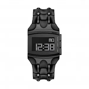 Годинник DIESEL Croco Digi Чоловічий, LCD-механізм з браслетом з нержавіючої сталі - Фото 1