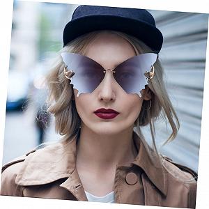 Сонцезахисні окуляри Метелик Без оправи PACKOVE 2 шт synthetic.ua - Фото 1