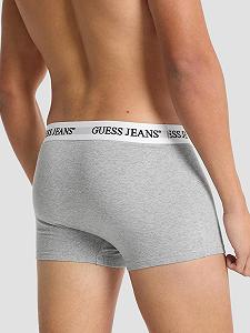 Мужские трусы-боксеры GUESS JEANS / Серый меланж / Размер L synthetic.ua - Фото 1