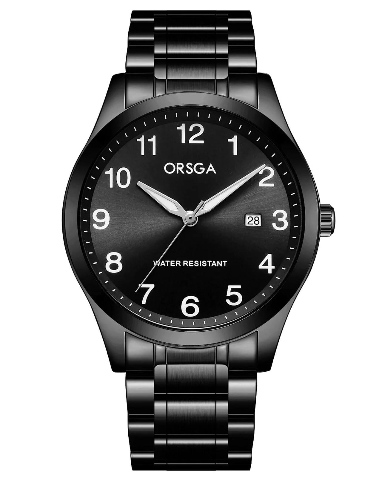 Годинник CIVO Аналоговий Чоловічий Кварцовий Сталь Шкіра Водонепроникний Дата Люмінесцентний, фото №1